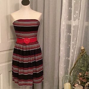 Striped ‘White House Black Market’ Dress